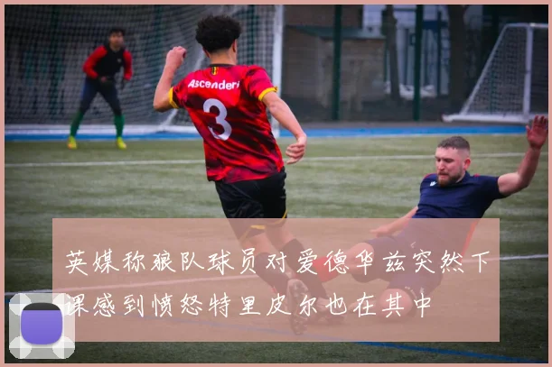 英媒称狼队球员对爱德华兹突然下课感到愤怒特里皮尔也在其中